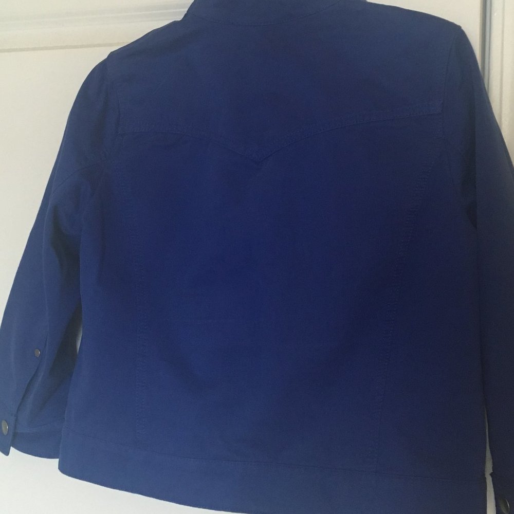 Relativity Colbalt Blue Jacket - image 2